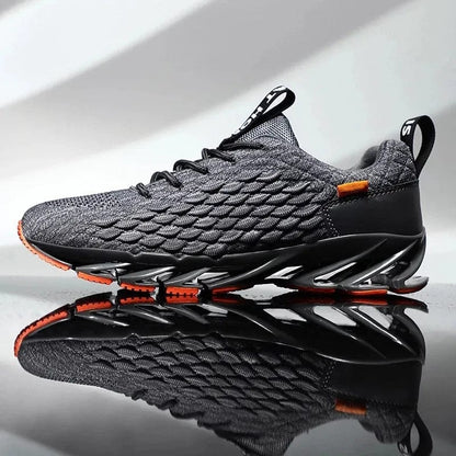 Herr Sneakers Flexibelt Andningsbart Material för Träning och Vardag-5