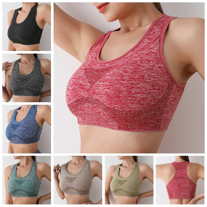 Dam Sport BH High Support i Andningsbart Material för Yoga och Fitness-3
