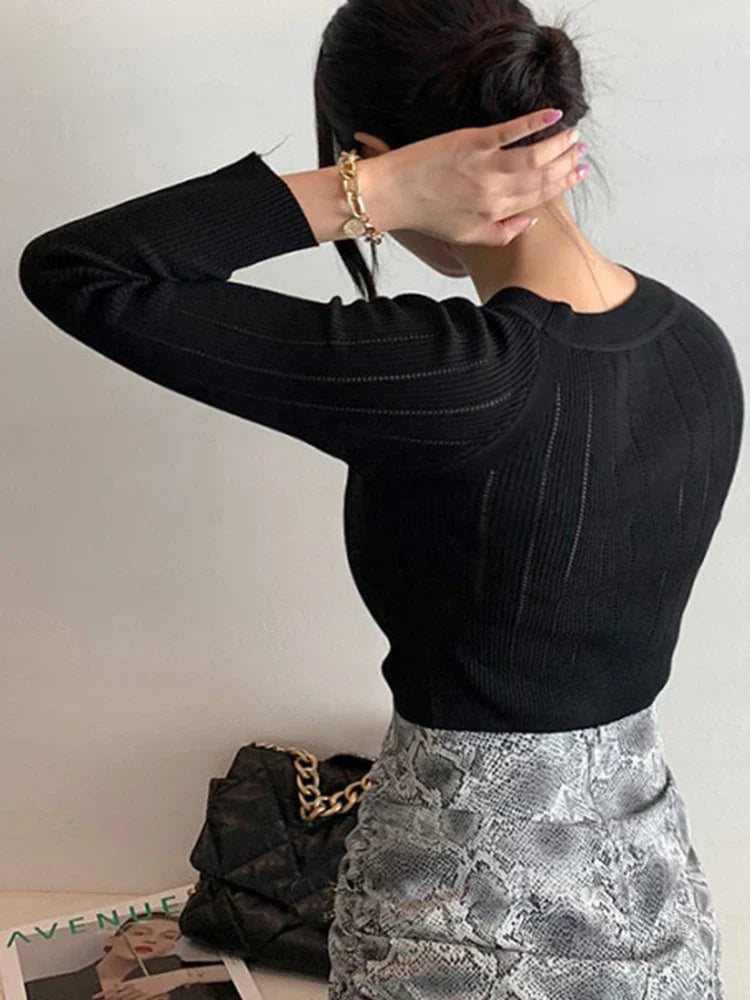 Herr Tröja Casual Charm Mjuk Bomull Elegant Design-6