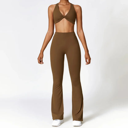 Variant image for Dam Byxor Med Resår I Midjan Snygga Andningsbara Nylon Spandex-17