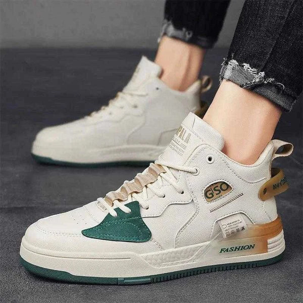 Variant image for Dam Hög-top Sneakers Syntetisk med Kontrastdetaljer-1