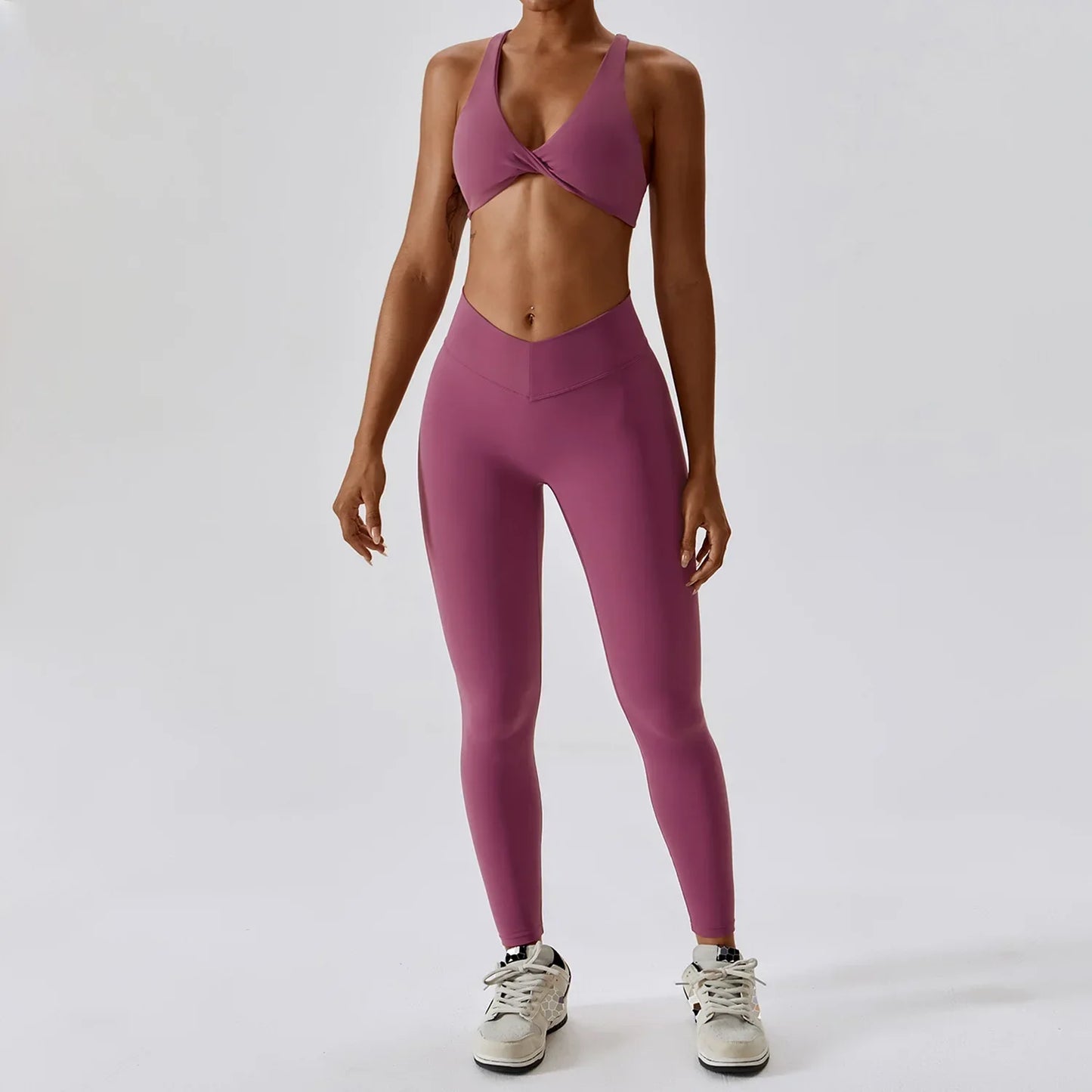 Variant image for Dam Aktivkläder Set Snabbtorkande Nylon Sportig Ärmlös-9