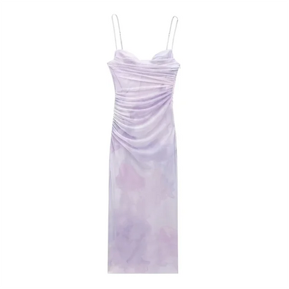 Variant image for Dam Klänning Slim Fit Öppen Rygg Polyester-22