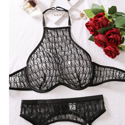 Damunderkläder Set Minimalistisk Polyester Snygga Underkläder Body-2