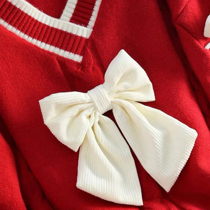 Dam Tröja V-Hals Polyester Chic-6