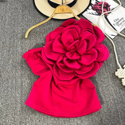 Blommönstrad Festtopp Dam i Bomull och Polyester – Patchwork Detaljer för Vardag och Fest 9