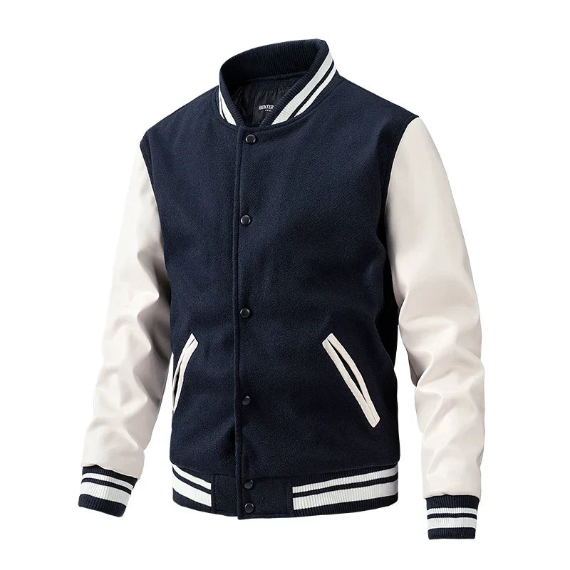 Variant image for Herren Collegejacka Sportig Design Högkvalitativa Tyger-1