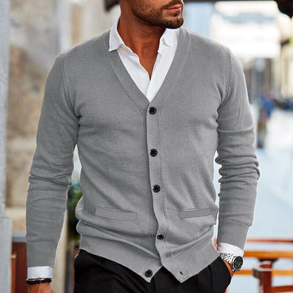 Herr Väst Modern Bomullsmix Elegant Stil-2