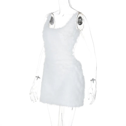 Flickor Mini Klänning Ryggfri Polyester Spandex-5