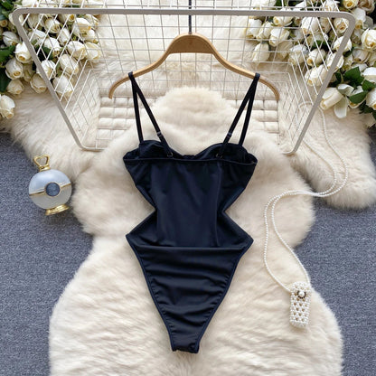 Dam Bodysuit Elegant Polyester och Bomull 2