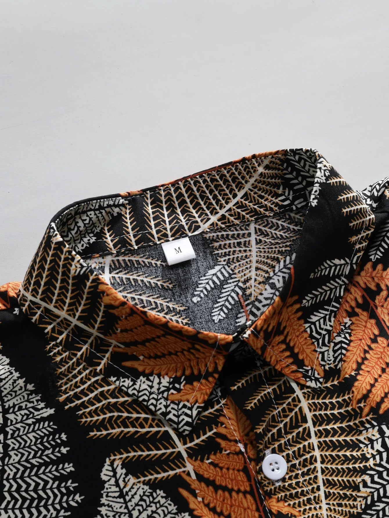 Tvådelat Set Dam Vintage Polyester för Sommarbruk-3