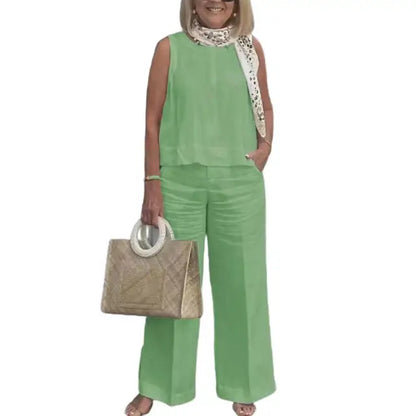 Dam Skjorta Luftig 100% Bomull Mjuk Elegant Design-1