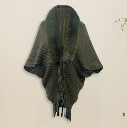 Variant image for Lång Kofta Dam Ribbad Design Polyester-4