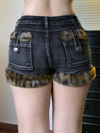 Dam Shorts Elegant Polyester och Bomull-2