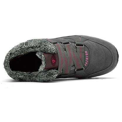 Herr Vinter Sneakers Vattenavvisande Veganmocka Med Mysigt Foder-2