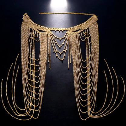 Variant image for Kroppsmycken Halsband med Geometrisk Design och Tofs-4