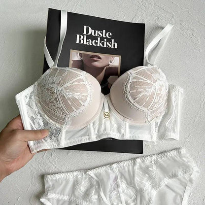 Dam Behå Blommönster Polyester Spandex-2