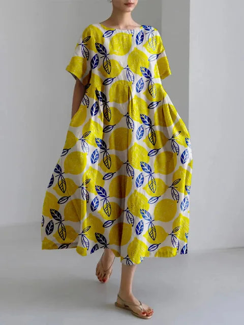 Kvinnors Klänning Avslappnad Passform Andningsbar Polyester-3