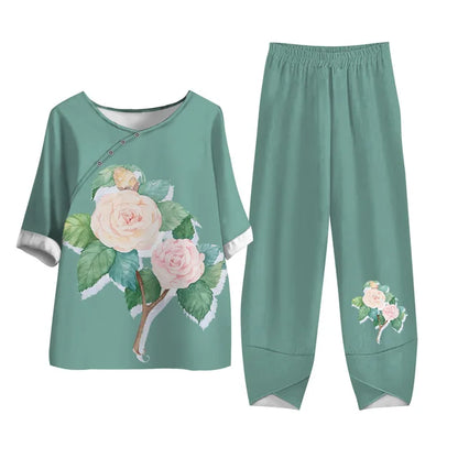 Kvinnors Kort Klänning Enkel Bomull för Sommar-5