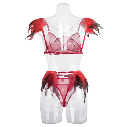 Dam Spetsunderkläder Elegant Polyester Spandex-6