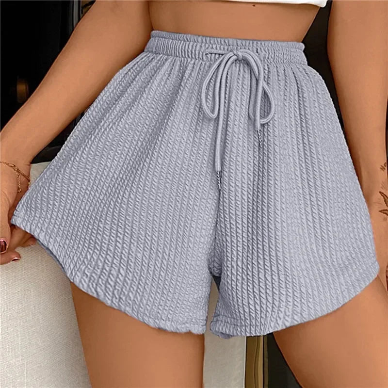 Herr Shorts Avslappnad Bomull med Elastisk Midja-5