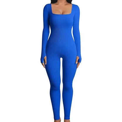 Variant image for Dam Jumpsuit Lång Byxa Stretchig Polyester Spandex-13