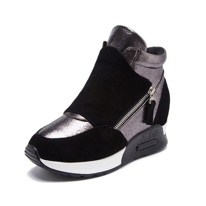 Variant image for Kvinnor Kilsneakers Modern Design Nötkött Velor-1