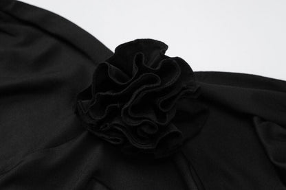 Dam Mini Klänning Spaghetti Band Polyester Tätt Sittande-5