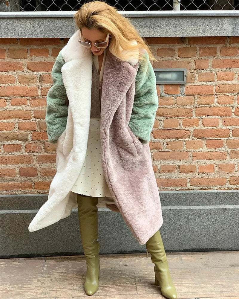 Dam Vinterjacka Vattentät Modern Design Polyester 4