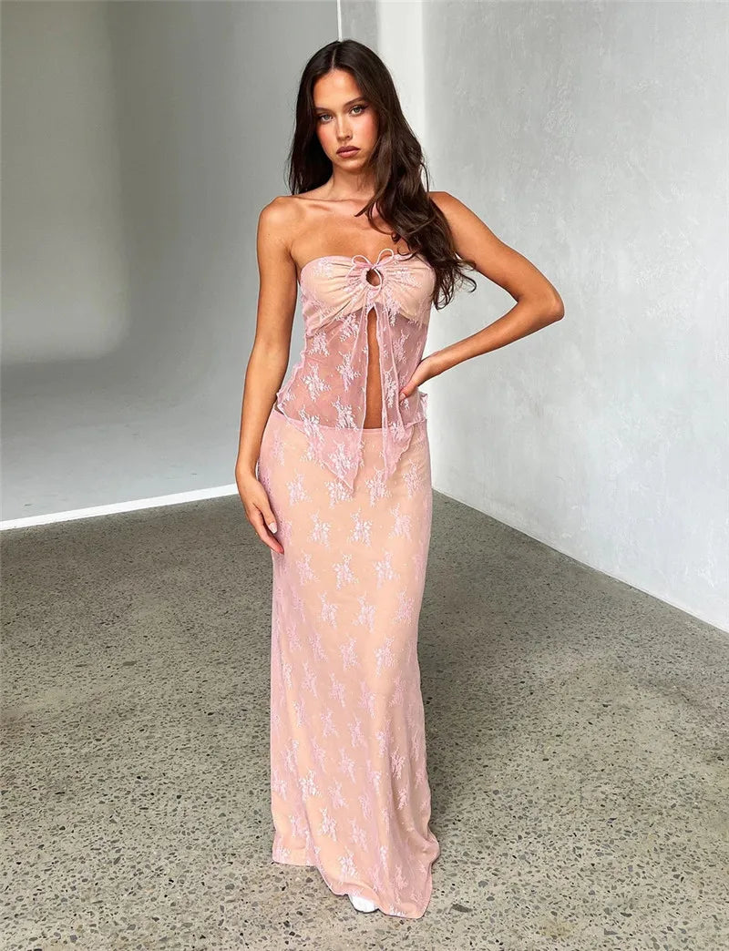 Damset Ärmlös Top Polyester Tryckt Mönster-4