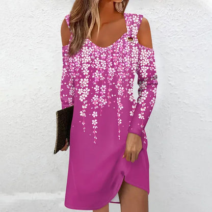 Damklänning Elegant Design Högkvalitativt Tyg för Fina Tillfällen-3