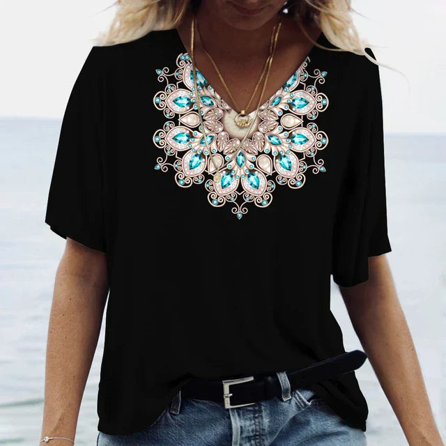 Variant image for Dam Kort Klänning Elegant och Luftig Polyester-11