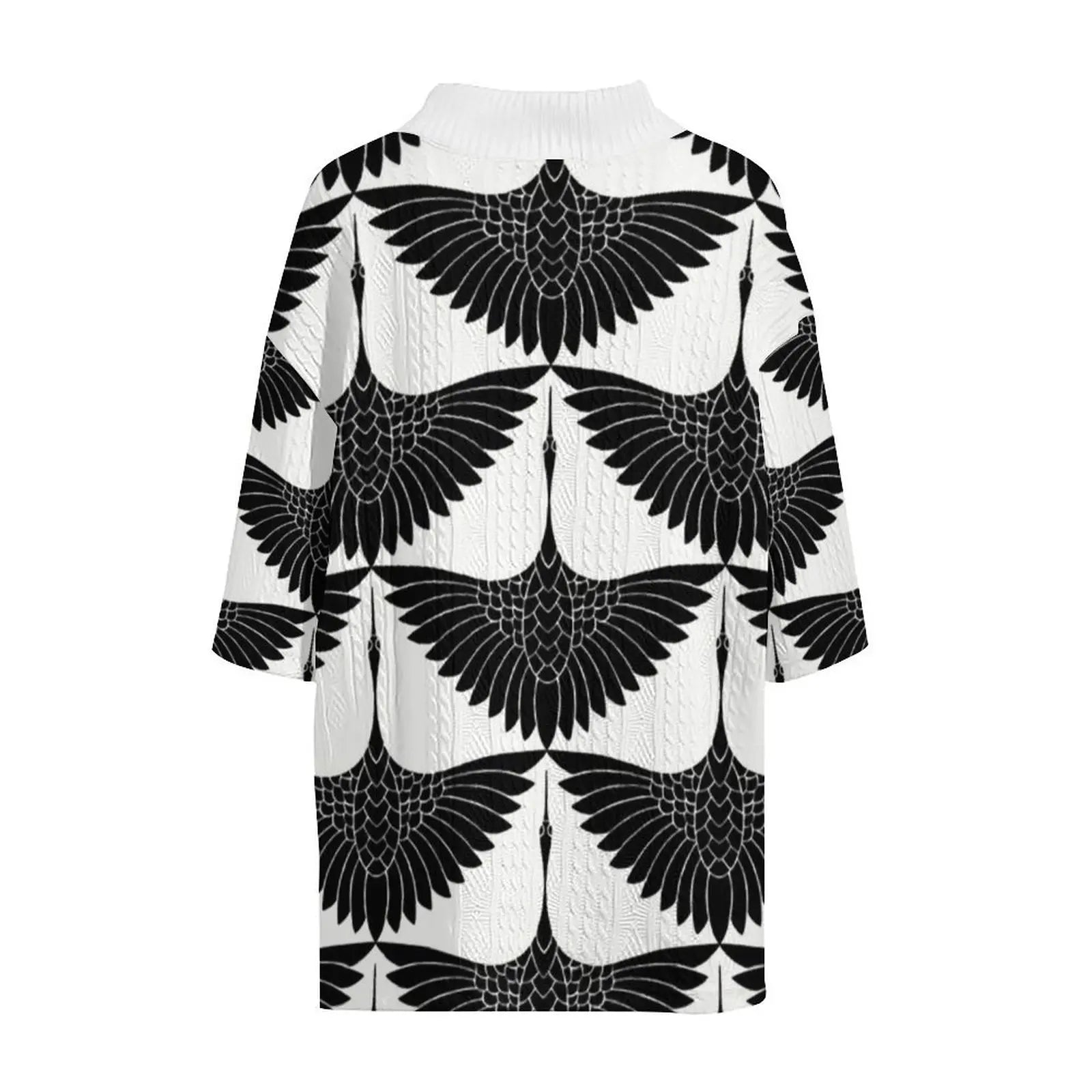 Tvådelat Set Dam Vintage Jacquard Normal Passform-4