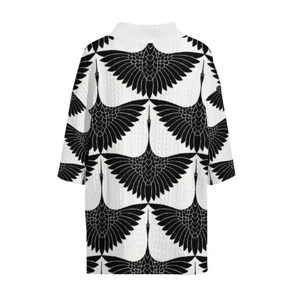 Tvådelat Set Dam Vintage Jacquard Normal Passform-4