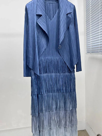 Fina Dam Klänningar Lös Passform Knälängd Polyester-4