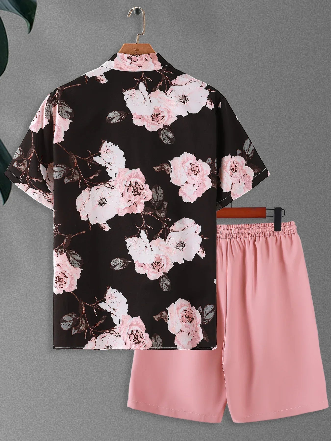Tvådelat Set Dam Normal Passform Polyester för Sommarens Olika Tillfällen-2