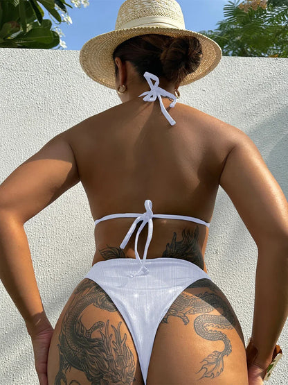 Dam Tvådelad Ensemble Leopardmönster Polyester Spandex-4