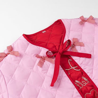 Dam Tröja Vadderad Långa Ärmar Högkvalitativt Tyg-5