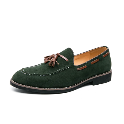 Variant image for Herr Moccasin Skor Läder med Tofsar-1