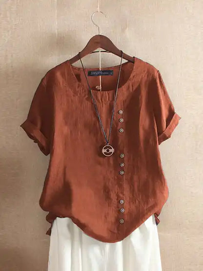 Variant image for Dam Skjorta Enkel Elegans 100% Bomull-15