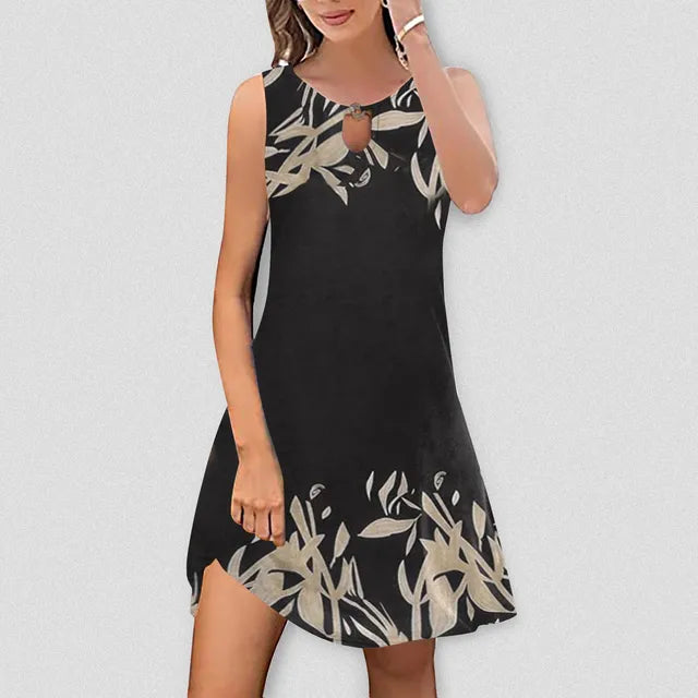 Fina Dam Klänningar Andbar Elegant Polyester Maxi Klänning-2