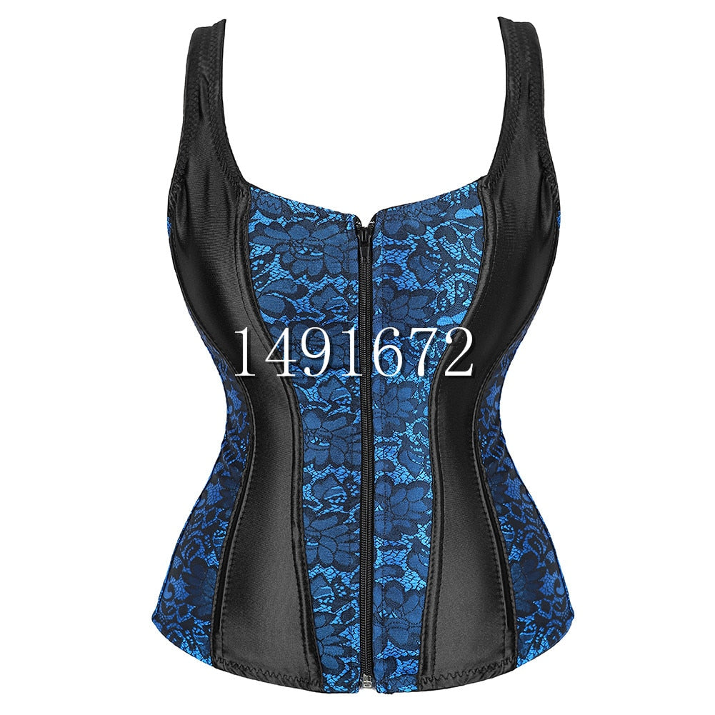 Variant image for Dam Bustier Blommig Polyester Ärmlös Figurnära-2