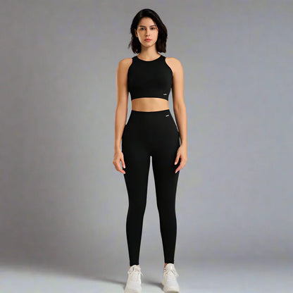 Variant image for Dam Leggingsset Yoga Flexibel Andningsbart Material-31