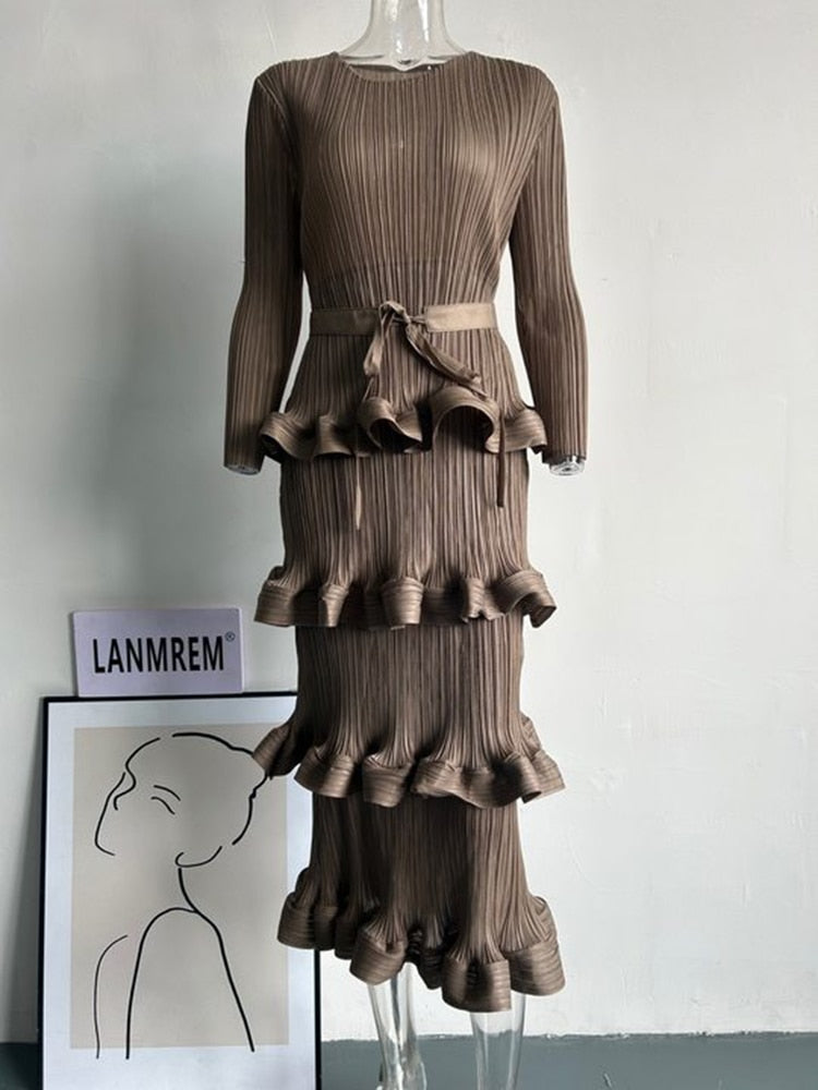 Variant image for Maxiklänning Dam A-linjeformad Lätt Polyester-4