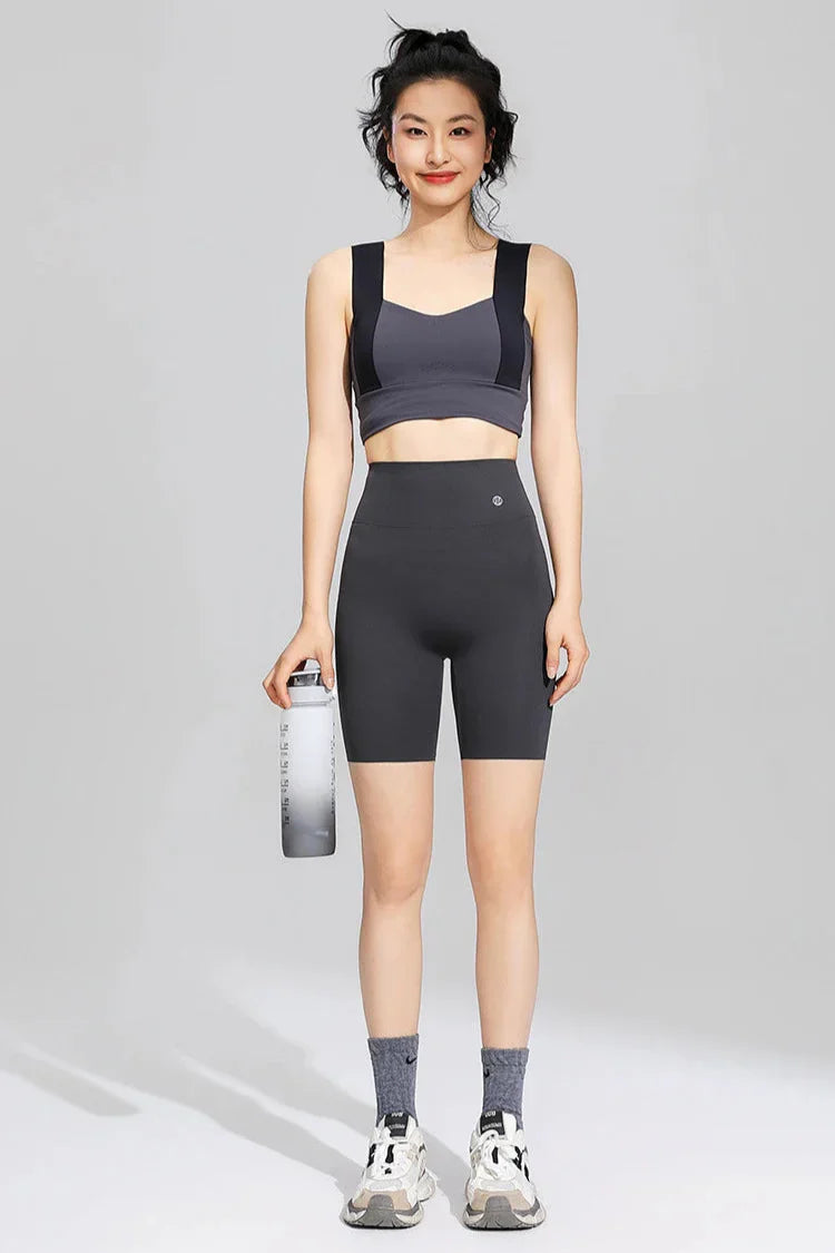 Dam Träningsshorts Slim Fit Nylon Spandex-3