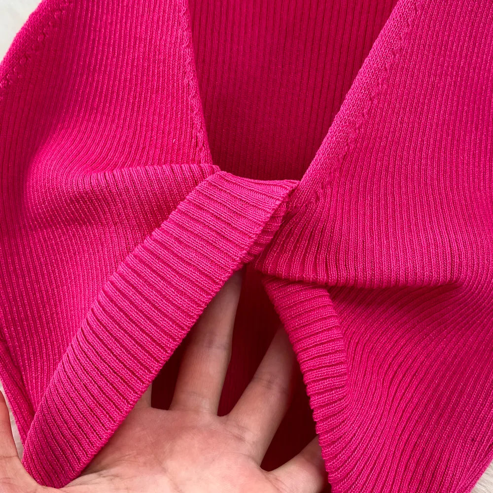 Kvinnors Halvlång Klänning Mönstrad Högkvalitativt Material-6