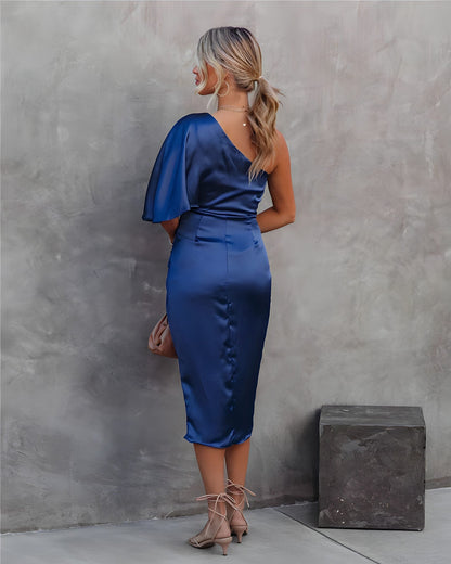 Kvinnors Silkkjol Elegant Design 100% Silke-5