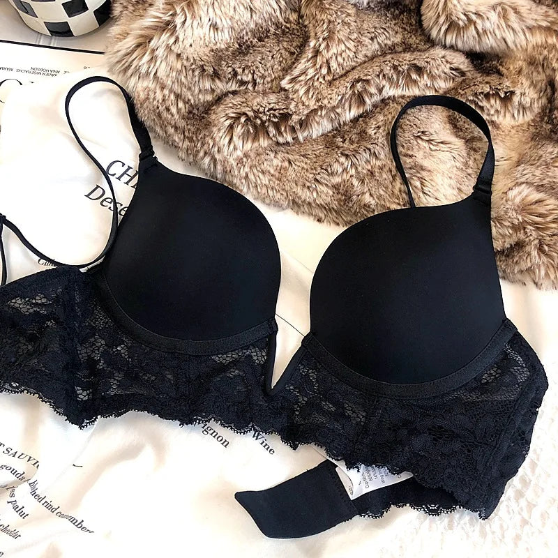 Dam BH Blommönster Justerbar Nylon Spandex-1