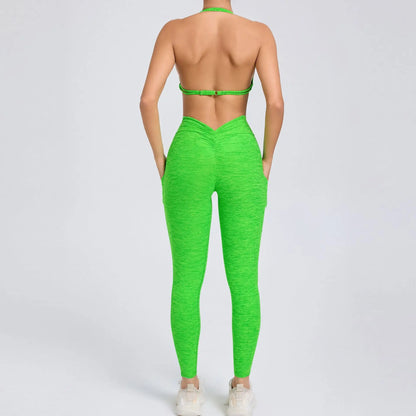Variant image for Dam Leggingsset Minimalistisk Nylon Ärmlös Design-6