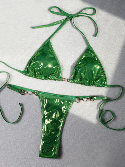 Variant image for Dam Baddräkt Två Delar Modern Polyester-13